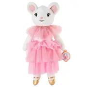 Claris the Chicest Mouse in Paris - Parfait Pink with Gold Shoes, Soft Toy, Plush, Large, 55cm