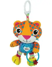 [LAMAZE] Purring Percival Tiger Clip And Go Plush Filling Soft Pram 0month+