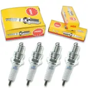 4pcs 97-03 Johnson NGK Standard Spark Plugs 4-Stroke 5 HP Kit Set Engine bn