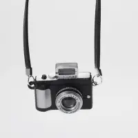 在飛比找Yahoo!奇摩拍賣優惠-批發 批發 現貨個性復古閃光相機掛件 皮繩小相機蘋果二三代手