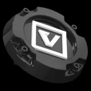 Valor Offroad 15mm Gloss Black Shorty Wheel Cap With White V Logo VCAP1-SHORTGB
