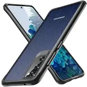 Rayboen Case for Samsung Galaxy S20 FE, Carbon Fiber Design [Military Grade Protection] Heavy Duty Shockproof Protective Case, Anti-Scratch Ultra Slim Cover for Galaxy S20 FE 5G