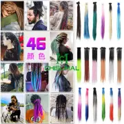 20in Ombre Dreadlocks Extensions Crochet Braiding Hair Dreads Locs Synthetic New