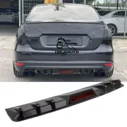 Rear Diffuser Bumper Lip Spoiler Splitter Canard Kits For VW Jetta MK6 MK6.5 MK7