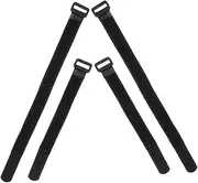 NOLITOY Cycling Rack Straps 4 Pack Bikes Fastening Straps Easy to Use Hook and Loop for Secure Bike Tie Down