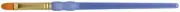 Crafter's Choice Gold Taklon Filbert Brush-Size 8