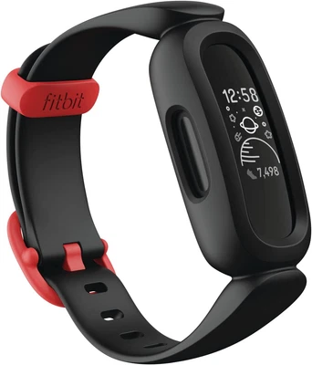 Fitbit Ace 3 Activity Tracker for kids 6+ with activity and sleep tracking, m...