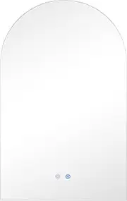 Cooper & Co. Aurora 80cm Arch Backlit Mirror