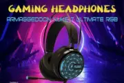 Headset Gaming Nuke7 Surround Mic One Stereo Ps4 Pc Headphones Headphone Bass