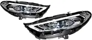 Car Compatible For Ford Fusion 2017-2021 Mondeo Headlight Upgrade Modified To New DRL Dynamic Turn Signal LED Headlight Auto Accessories