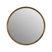 One Six Eight London TINA 80cm Dark Solid Wood Mirror