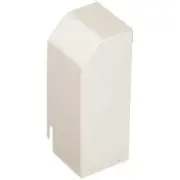 HEATRIM HYDRONIC BASEBOARD HEATER END CAP, RIGHT, 3 IN White