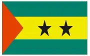 Sao Tome and Principe International Flag Sticker Decal