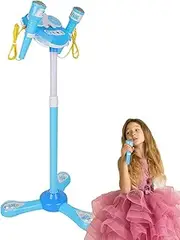 Karaoke for Children, Karaoke Machine with Music, Microphone Support Game, Singing Microphone for Children, Stand Microphone for Children, Microphone Toys with Support for Children