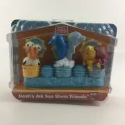 Mega Bloks Noah's Ark Sea Shore Friends Aquatic Figures First Builders New 2005