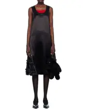 sleeveless dress XS,M Black