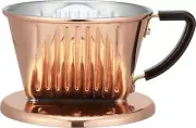 Kalita High thermal conductivity copper coffee dripper for 1-2 people Cu101