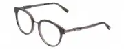 Chopard Ceramic VCH239 Women Reading Glasses in Grey Crystal/Black Gunmetal 50mm