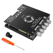 ZK-HT21 TDA7498E 2.1 Channel bluetooth 5.0 Power Amplifier Module 160Wx2+220W Subwoofer High Fidelity HD Sound AUX USB I