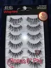 Ardell False Eyelashes Wispies Black 1 pack 6 pairs of strip lashes per pack