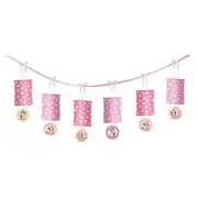 Minnie 1st Birthday Disney Minnie Mouse Party Decoration Paper Lantern Garland