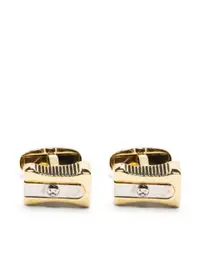 在飛比找Farfetch優惠-Pencil Sharpener cufflinks