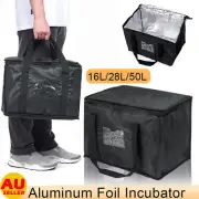 28/50L Insulated Food Delivery Bag Pizza Takeaway Thermal Bag Storage Warm Cold