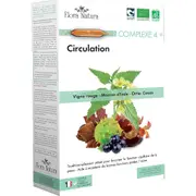 Flora Natura Organic Circulation Complex 4+ 20 vials
