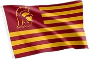 Desert Cactus USC Flag University of Southern California Trojans Flag Banners 100% Polyester Indoor Outdoor 3x5 feet Flags (Style Nation)