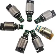 7pc 6R60 6R80 Transmission Valve Body Solenoid Kit Car Drive & Transmission Compatible for Ford Explorer Expedition Ranger F150 AL3P7G276AF