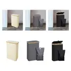 Laundry Basket with Lid Clothes Hamper for Dorm Indoor Washing Storage