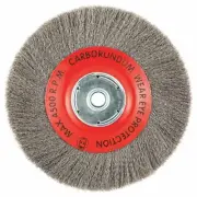 Carborundum 8" Bench Grinder Fine Crimped Wire Wheel Brush 5/8 Arbor 4,500 RPM