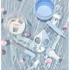 4Pcs/Set Plastic Baby Manicure Kit Portable Newborn Baby Nail Scissor Infant
