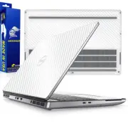 Armorsuit White Carbon Skin Wrap Film for Dell Precision 7560 / 7550