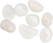 FUNOMOCYA 100pcs Luminous Stones Glow in The Dark Decorations for Betta Fish Tank Aquarium Pebbles Garden Yard Decoration