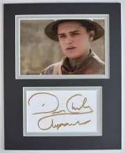 Dean Charles Chapman Signed Autograph 10x8 photo display Film 1917 AFTAL COA