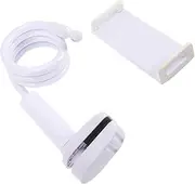 BEBEMOKO Gooseneck Phone Mount Holder for Recording Overhead Stand for Phones Tablets Easy Install Clip for Desk Bed Chair Use Ergonomic Design
