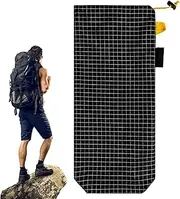 Bag with Poles, Organizer Bag - Pockets for Outdoor Curtains - Multifunctional Tool Organizer with Portable Storage for Men for Men