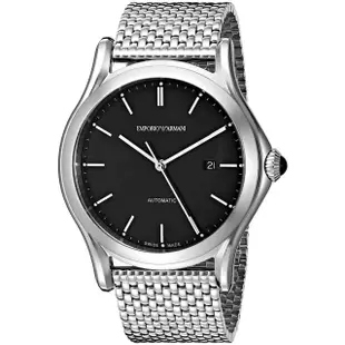 【EMPORIO ARMANI 亞曼尼】官方授權E1 男 時尚機械男腕錶 錶徑42mm-贈高檔6入收藏盒(ARS3005)