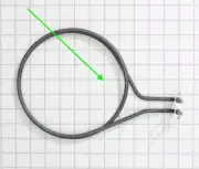 Wolf SPO24 SPO30 Convection Oven Element | Speed Ovens | Genuine USA Wolf Part