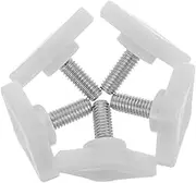 Luxshiny 5pcs Mannequin Base Support Screws for Stable Half Body Mannequins Easy Installation and Quick Adjustments for Clothing Stores and Displays