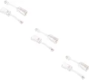 MERRYHAPY 3sets Phone Cord Detangler Cord for Landline Easy Install Swivel 2pcs*3
