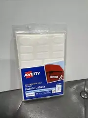 Clothing Labels Writable No-Iron White 45 Pack Avery Kids Camp New PD7