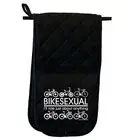 Cycling Rltw Bikesexual - Novelty Gift Mitt Oven Gloves Kitchen Chef BBQ Mitts