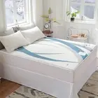 Heated Mattress Pad Electric Warm Heating Matress Bed Warmer Fitted Deep Pocket