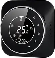95-240V Programmable Thermostat 5+1+1 S Periods Screen with Backlight Boiler Heating Thermoregulator Temperature Controller Black Non-WiFi