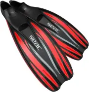 SEAC F100 PRO, Ultra Light Underwater Full Foot fin, for Diving and Snorkeling