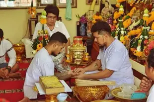 🇹🇭泰國五大白衣之一 阿贊燙師公 自身牌 「全泰已故法刺第一大師」