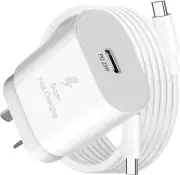 Genuine Original Samsung 25W Super FAST Wall Charger for Note S8/10/S20/S20/S21+