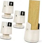 Heavy Duty Bed Risers Desk Leg Risers 4 Pack Height Extendable for Tables Chairs and Sofas Noise Reduction